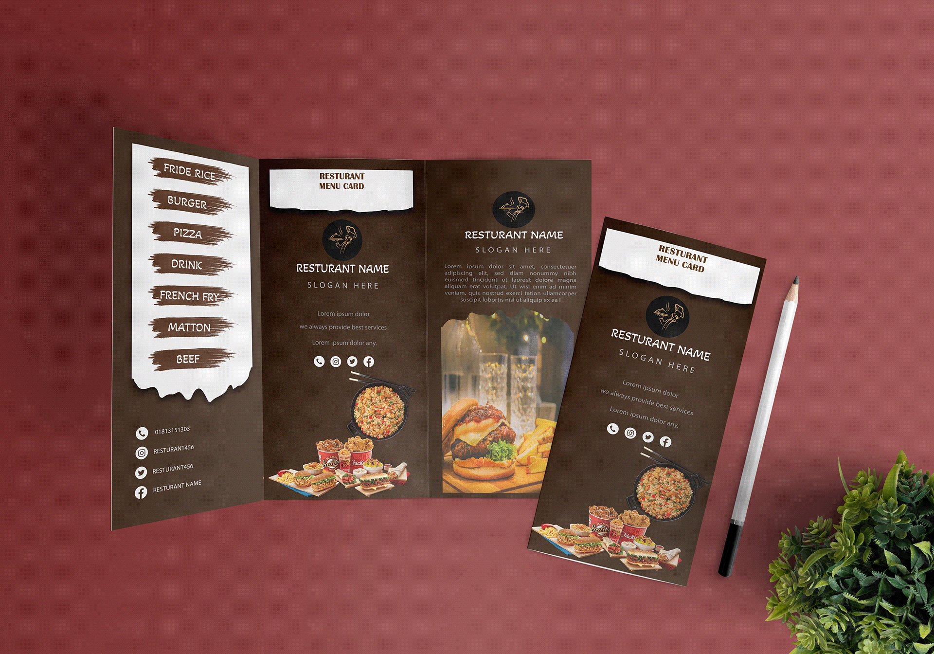Menu Card